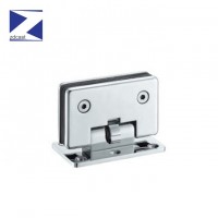 Stainless Steel 304 Brushed 90Degree Glass To Wall Shower Hinge